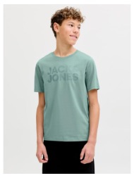 μπλούζα μακό αγόρι jack & jones-12152730-mineral blue