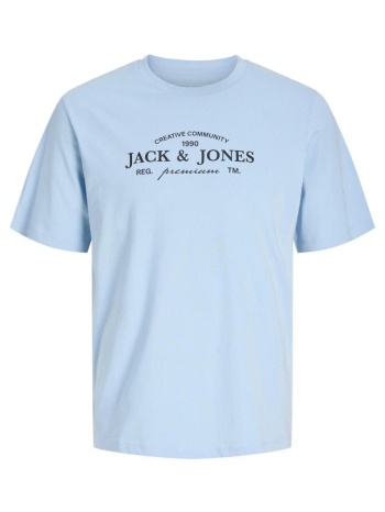 μπλούζα μακό αγόρι jack & jones-12298339-chambray blue σε προσφορά