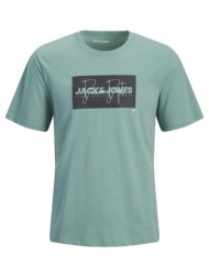 μπλούζα μακό αγόρι jack & jones-12289945-mineral blue