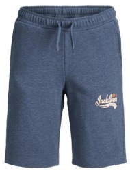 βερμούδα φούτερ αγόρι jack & jones-12249970-ensign blue