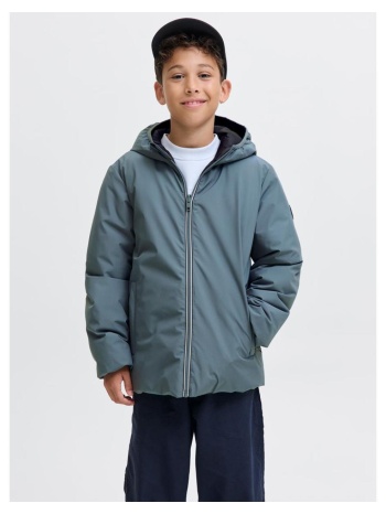 μπουφάν διπλής όψης αγόρι jack & jones-12279138-stormy σε προσφορά