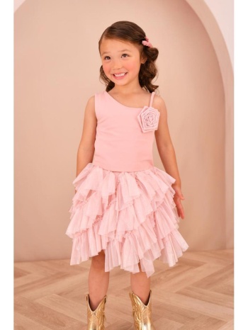 μπλούζα μακό κορίτσι angel`s face-cubist one shoulder