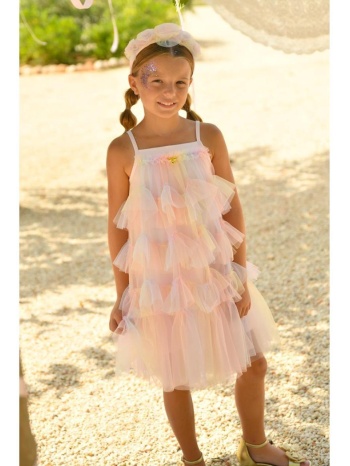 φόρεμα τούλι κορίτσι angel`s face-remi rainbow tulle ruffle