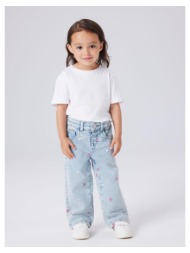 παντελόνι τζιν κορίτσι name it-13250733-light blue bleached denim