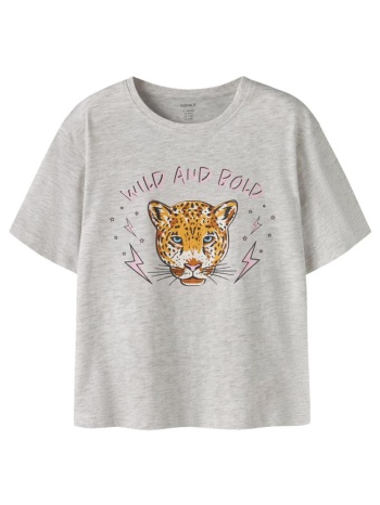 μπλούζα μακό κορίτσι name it-13251213-light grey melange σε προσφορά