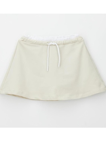 φούστα-σορτς φούτερ κορίτσι i do-4.g745-0164-ecru