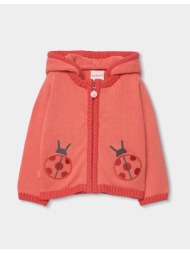 ζακέτα μπεμπέ πλεκτή κορίτσι boboli-113106-3948-coral