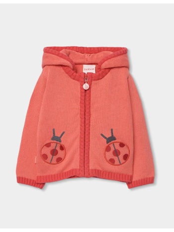 ζακέτα μπεμπέ πλεκτή κορίτσι boboli-113106-3948-coral