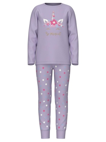 πιτζάμα μακό κορίτσι name it-13232973-pastel lilac σε προσφορά