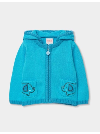ζακέτα μπεμπέ πλεκτή αγόρι boboli-213107-2619-blue