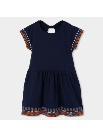 φόρεμα μακό κορίτσι boboli-403120-2440-navy