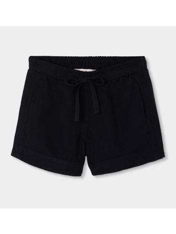 σορτς υφασμάτινο κορίτσι boboli-423076-890-black