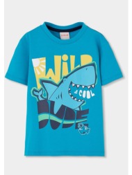 μπλούζα μακό αγόρι boboli-543046-4625-blue