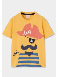 μπλούζα μακό αγόρι boboli-503053-1209-yellow