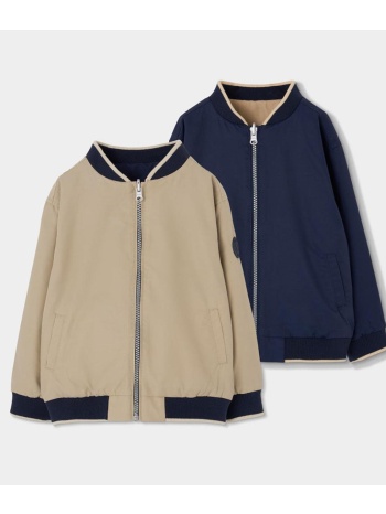 μπουφάν λεπτό διπλής όψης αγόρι boboli-873086-7399-navy