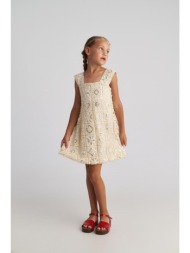 φόρεμα πλεκτό δαντέλα ...