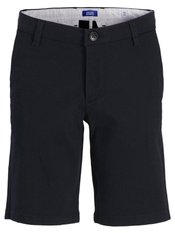 βερμούδα υφασμάτινη chino αγόρι jack & jones-12289193-dark σε προσφορά