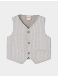 γιλέκο λινό αγόρι boboli-863052-9788-grey