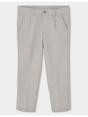 παντελόνι λινό αγόρι boboli-863018-7372-grey