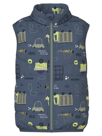 μπουφάν αμάνικο αγόρι name it-13243883-vintage indigo σε προσφορά