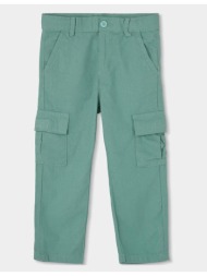 παντελόνι λινό αγόρι boboli-813013-4613-green