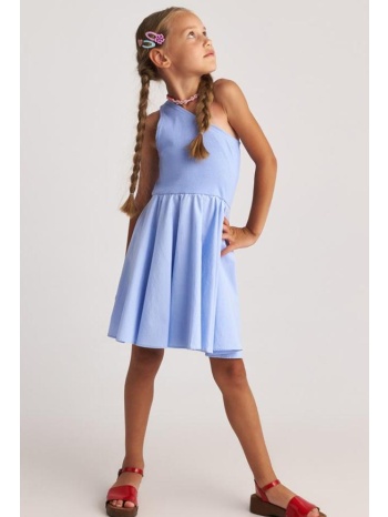 φόρεμα υφασμάτινο κορίτσι two in a castle-t7194-blue