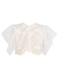 μπολερό μπεμπέ τούλι κορίτσι two in a castle-t7245-ecru