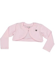 ζακέτα μπολερό μακό κορίτσι birba-999.44900.00.50b-pink