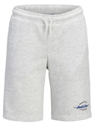 βερμούδα φούτερ αγόρι jack & jones-12292137-white melange
