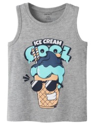 μπλούζα μακό αγόρι name it-13228228-grey melange