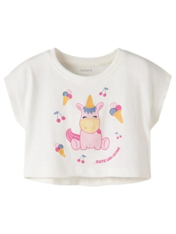 μπλούζα μακό κορίτσι name it-13228148-cloud dancer σε προσφορά