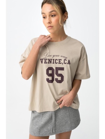 μπλούζα μακό κορίτσι tiffosi-10065834-134-beige