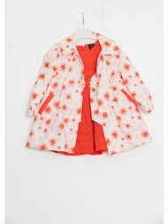 φόρεμα μπεμπέ σετ κορίτσι restart-26/10813-orange