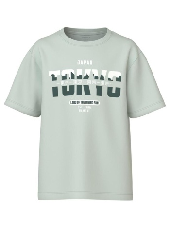 μπλούζα μακό αγόρι name it-13234714-pale aqua σε προσφορά