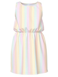 φόρεμα μακό κορίτσι name it-13230097-bright white cool stripes