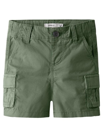 βερμούδα υφασμάτινη cargo αγόρι name it-13251833-olivine σε προσφορά