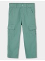 παντελόνι λινό αγόρι boboli-813013-4613-green