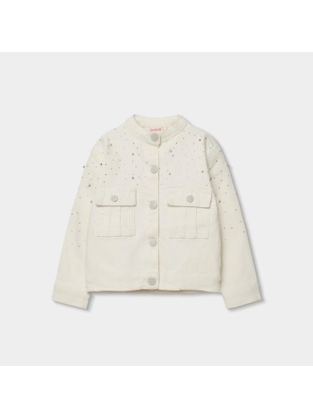 μπουφάν τζιν κορίτσι boboli-763095-1111-ecru