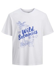 μπλούζα μακό αγόρι jack & jones-12289908-bright white