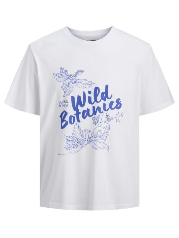 μπλούζα μακό αγόρι jack & jones-12289908-bright white σε προσφορά