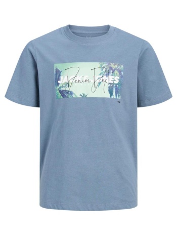 μπλούζα μακό αγόρι jack & jones-12289947-blue mirage σε προσφορά