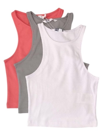 μπλούζα μακό ριμπ 3 τεμ.κορίτσι tiffosi-10059121-001-white σε προσφορά