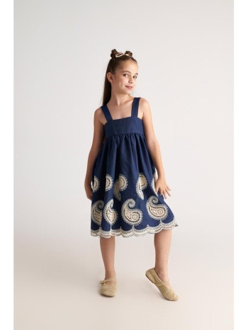 φόρεμα υφασμάτινο κορίτσι two in a castle-t7163-denim