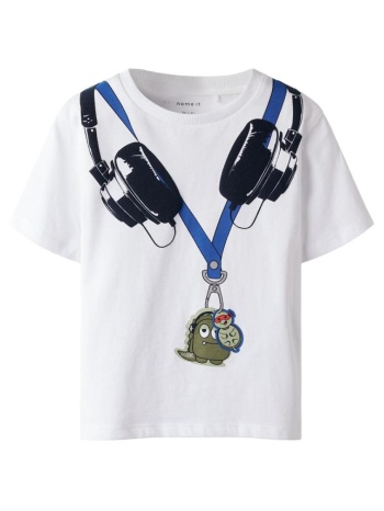 μπλούζα μακό αγόρι name it-13251029-bright white