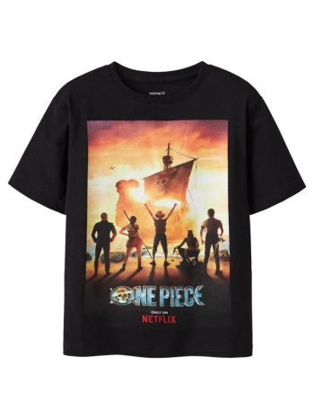 μπλούζα μακό αγόρι one piece name it-13254193-black σε προσφορά