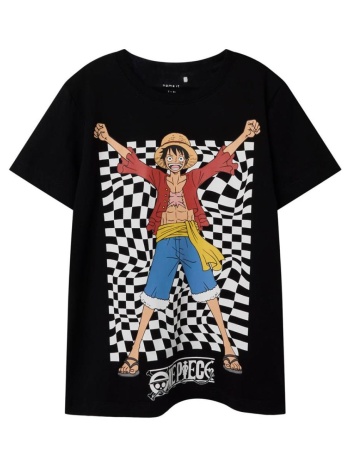 μπλούζα μακό αγόρι one piece name it-13245091-black σε προσφορά