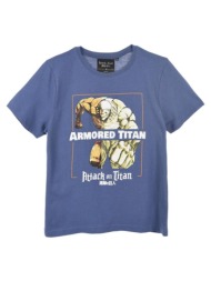 μπλούζα μακό αγόρι anime attack on titan-hw1225-blue