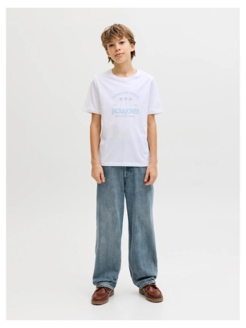 τζιν παντελόνι αγόρι jack & jones junior baggy blue denim σε προσφορά