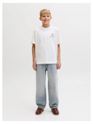 τζιν παντελόνι αγόρι jack & jones junior baggy blue denim