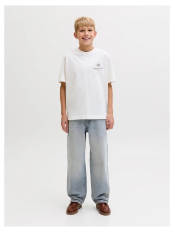 τζιν παντελόνι αγόρι jack & jones junior baggy blue denim σε προσφορά